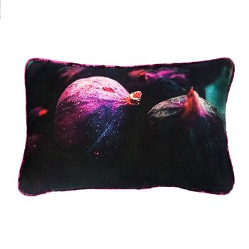 A&E Originals kussen purple velvet