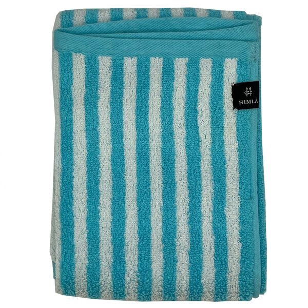 Biarritz handdoek 50x70 cm ocean/white - set van 3