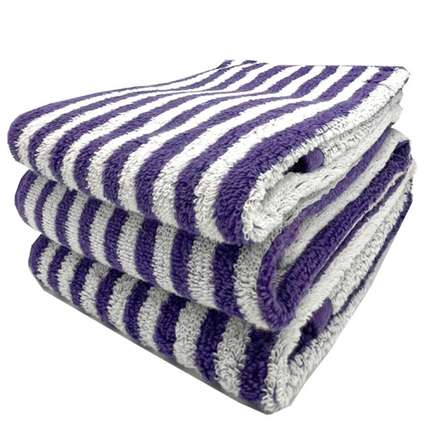 Biarritz handdoek 50x70 cm vanity/white - set van 3