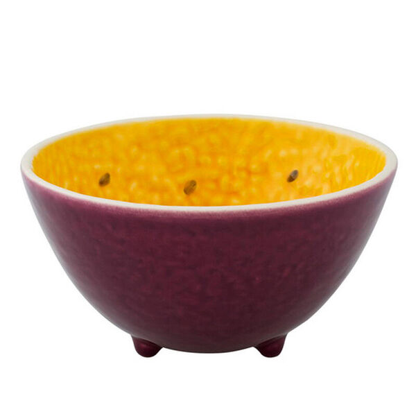 Bordallo Pinheiro bowl passion/tropical fruits set van 2