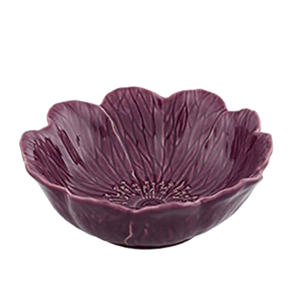 Bordallo Pinheiro bowltje Flora L purple - 4 stuks