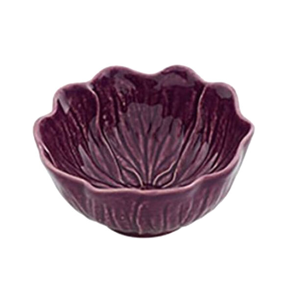 Bordallo Pinheiro bowltje Flora S purple 12,5 cm - 4 stuks