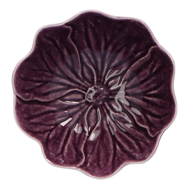 Bordallo Pinheiro bowltje Flora S purple 12,5 cm - 4 stuks