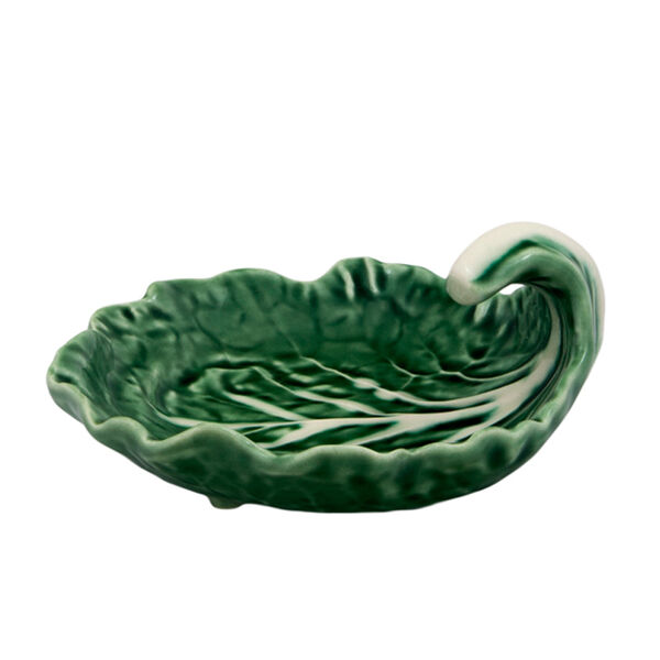 Bordallo Pinheiro  kool Schaaltje Leaf curvature  - Groen - set van 2