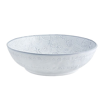 Bordallo Pinheiro saladeschaal Flora antique white