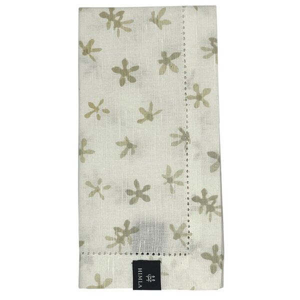 Corinne servet  white/pearl - set van 2