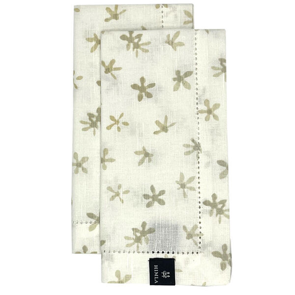 Corinne servet  white/pearl - set van 2