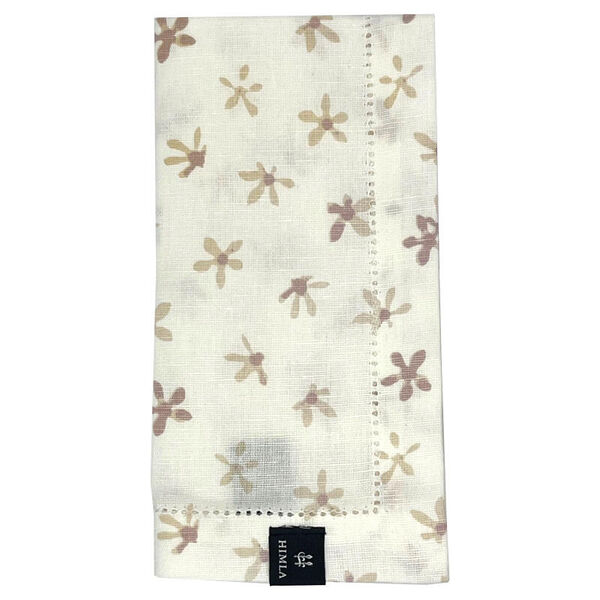 Corinne servet  white/rosewater- set van 2