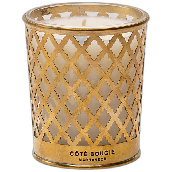 Côté Bougie geurkaars Dinanderie Merinide - Bois de Riad - S