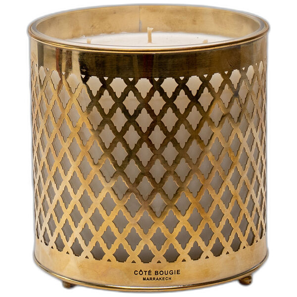 Côté Bougie geurkaars Raphia Cuir May- Amber -L