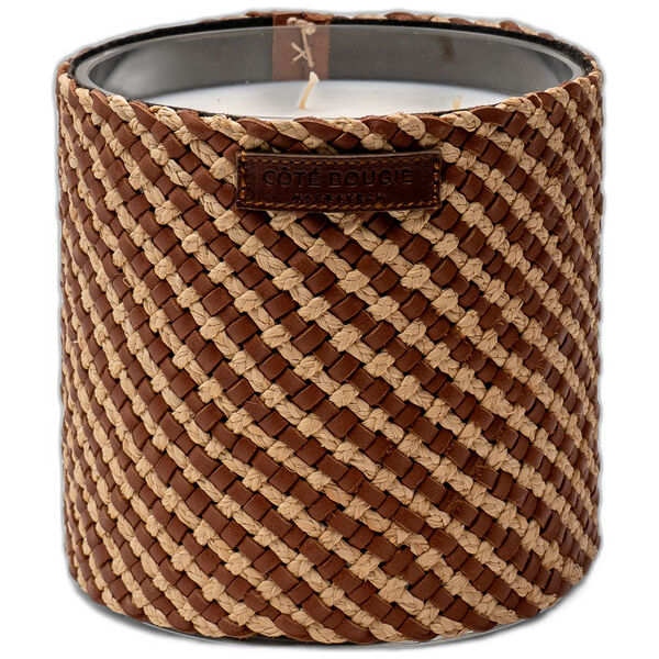 Côté Bougie geurkaars Raphia Cuir May- Amber -M