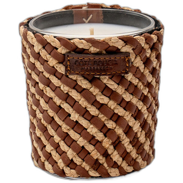 Côté Bougie geurkaars Raphia Cuir May- Amber -S
