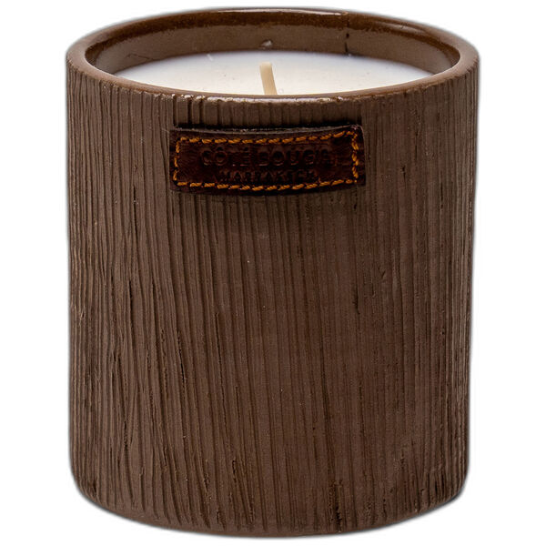 Côté Bougie geurkaars  Striee Grise - Oud/Santal - M