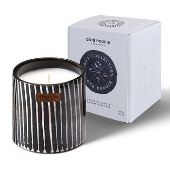 Côté Bougie geurkaars Zebre - Mandarine/majorelle