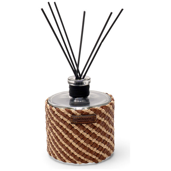 Côté Bougie geursticks  Raphia Cuir May- Amber - 500 ml
