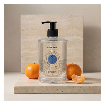 Côté Bougie Hand en Body zeeppompje - mandarine - 370 ml