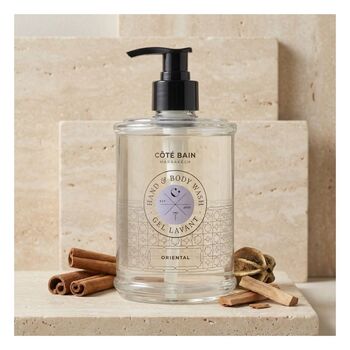 Côté Bougie Hand en Body zeeppompje - oriental - 370 ml