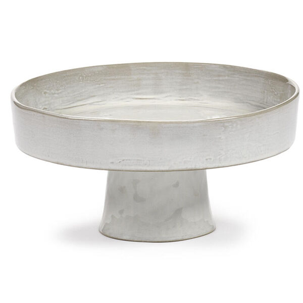 Diepe schaal op voet "La Mère" - Marie Michielsen