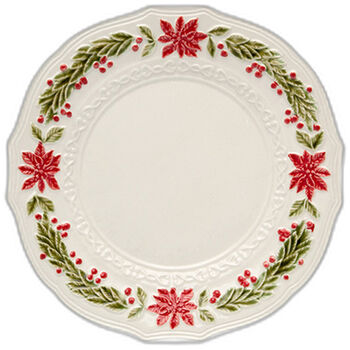 Dinerbord Christmas - Bordallo Pinheiro - set van 4