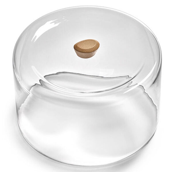 Dune glazen taartstolp  by Kelly Wearstler