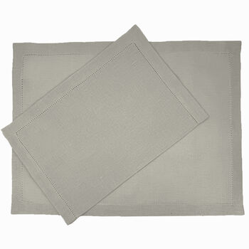 Ebba placemat aluminium  - set van 2