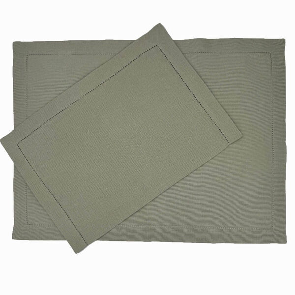 Ebba placemat linengreen - set van 2