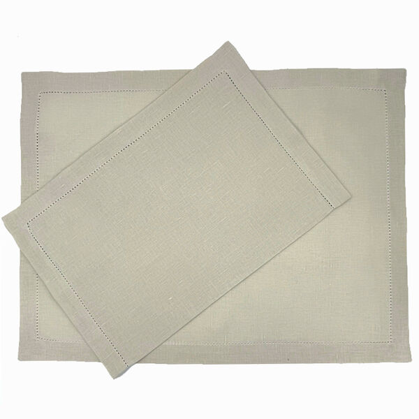 Ebba placemat mother of pearl - set van 2