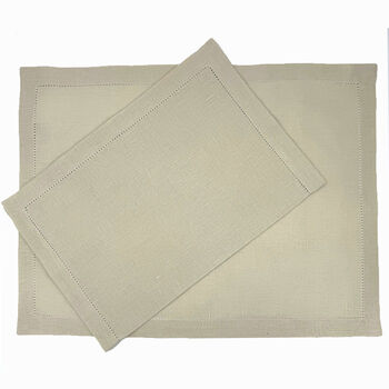 Ebba placemat putty - set van 2