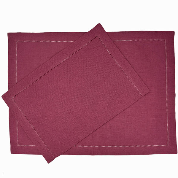 Ebba placemat raspberry - set van 2