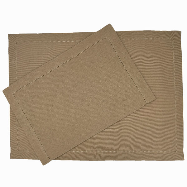 Ebba placemat tan - set van 2