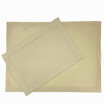 Ebba placemat vanille - set van 2