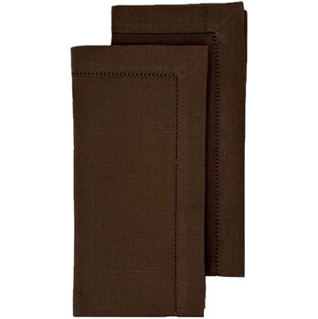 Ebba servet cacao set van 2