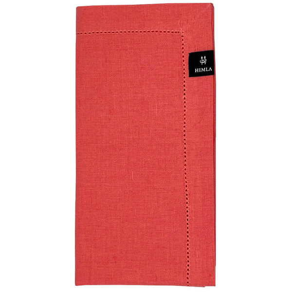 Ebba servet coral set van 2