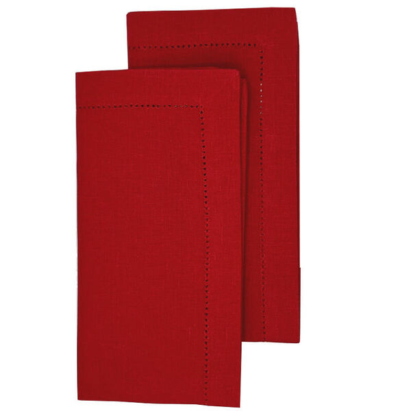 Ebba servet red set van 2