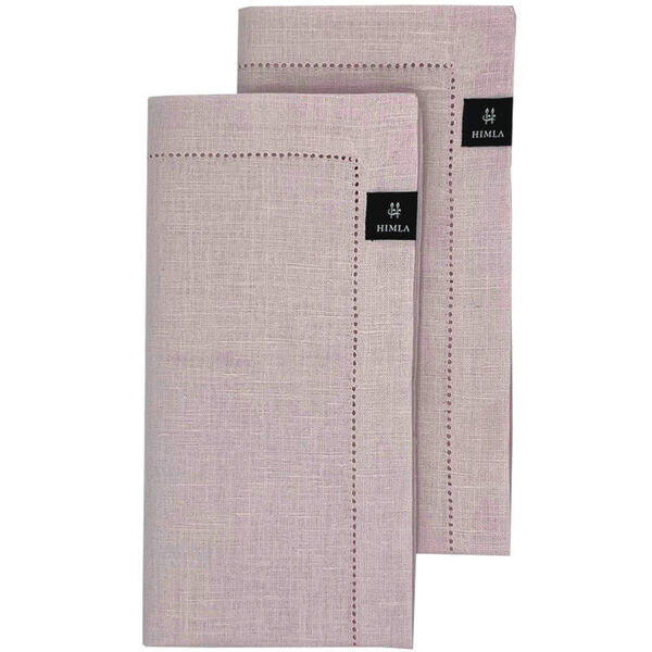 Ebba servet rosewater set van 2