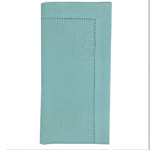 Ebba servet turquoise set van 2