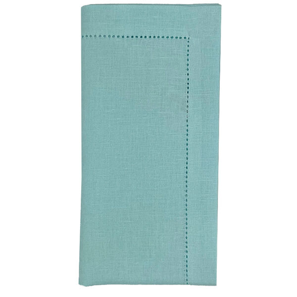 Ebba servet turquoise set van 2