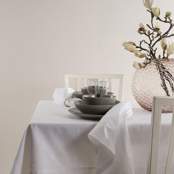 Ebba tafelkleed white