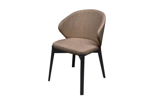 Elicia armstoel linnen grais taupe
