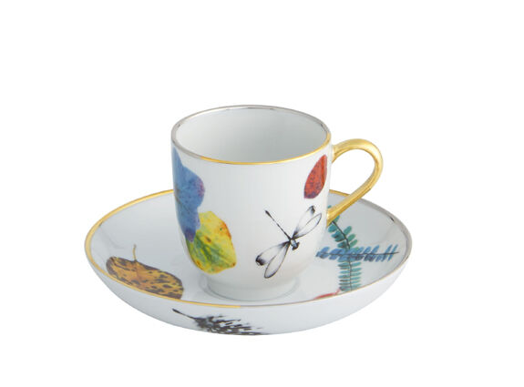 Espressokop en - schotel Caribe - by Christian Lacroix