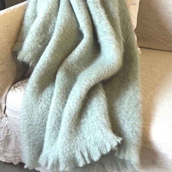 Ezcaray Mohair plaid 606 - mint