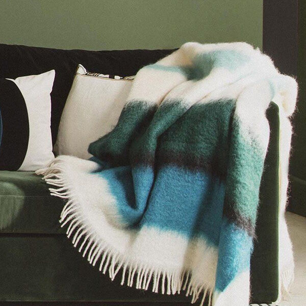 Ezcaray Mohair Plaid Serenity SE-37