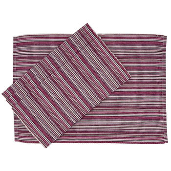 Fina placemat multi pioen - set van 4 