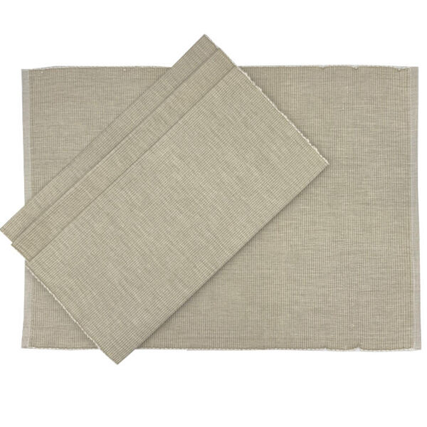 Fina placemat sand- set van 4 