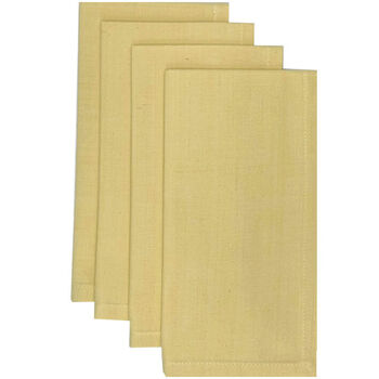 Fina servet vanille  -  set van 6