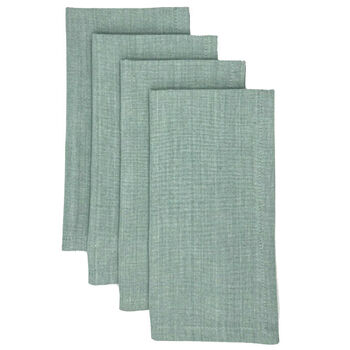 Fina servet water -  set van 4