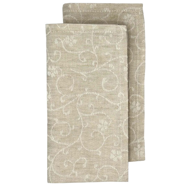 Flora servet sand set van 2