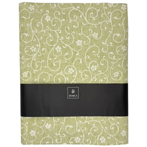 Flora tafelkleed lime