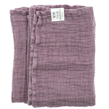 Fresh laundry handdoek mauve 135x70 cm