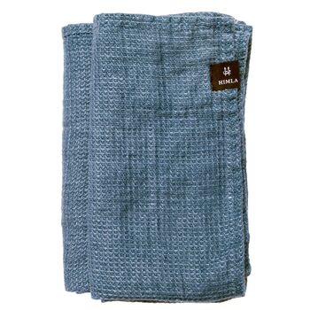 Fresh laundry handdoek set van 2 blues 65x47 cm